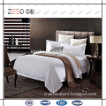 Hotel Linen Supplier Cotton White Stripe Used Bed Sheets for Hotel or Hospital
